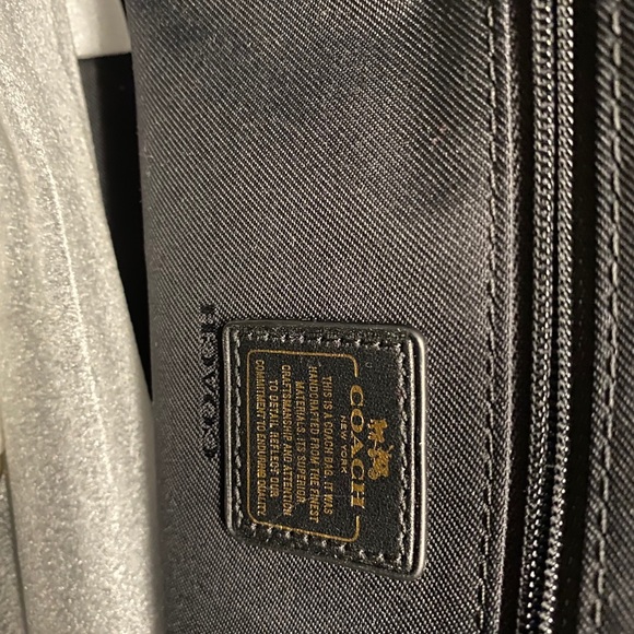 Black/gold coach purse nwt - Picture 4 of 7